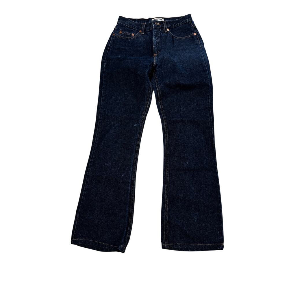 Vintage London Jean Victoria’s Secret Denim Jeans Womens Dark Wash Structured